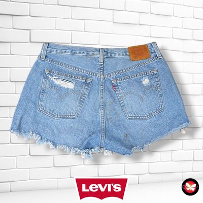**HOY** Short 501 (botones) LEVI’S color Azul vaquero Talla M/L