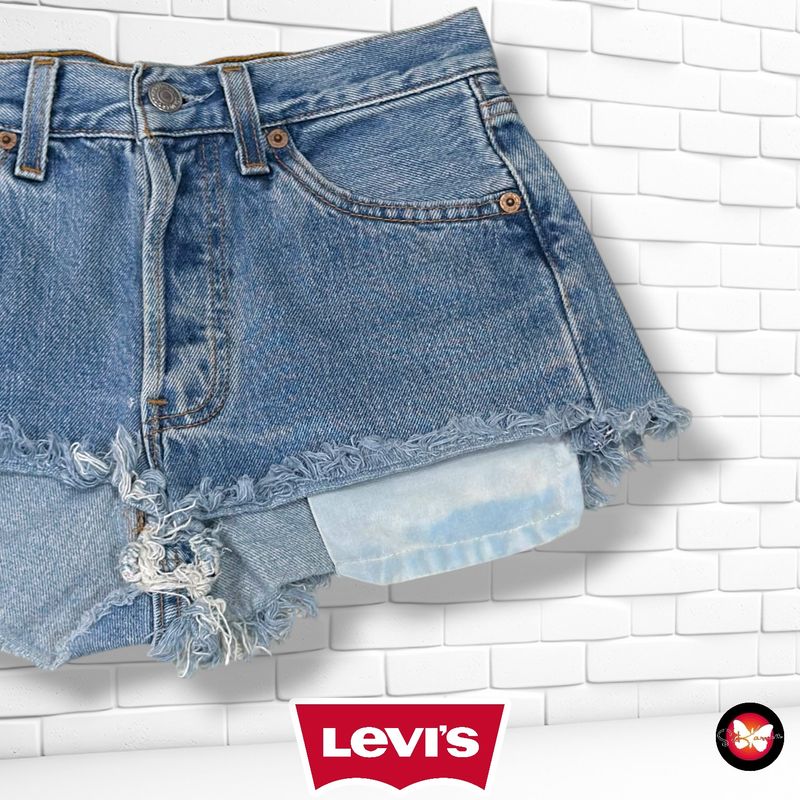 Short 501 STUDENT LEVI’S color Azul vaquero Talla S (W26) (pequeño)