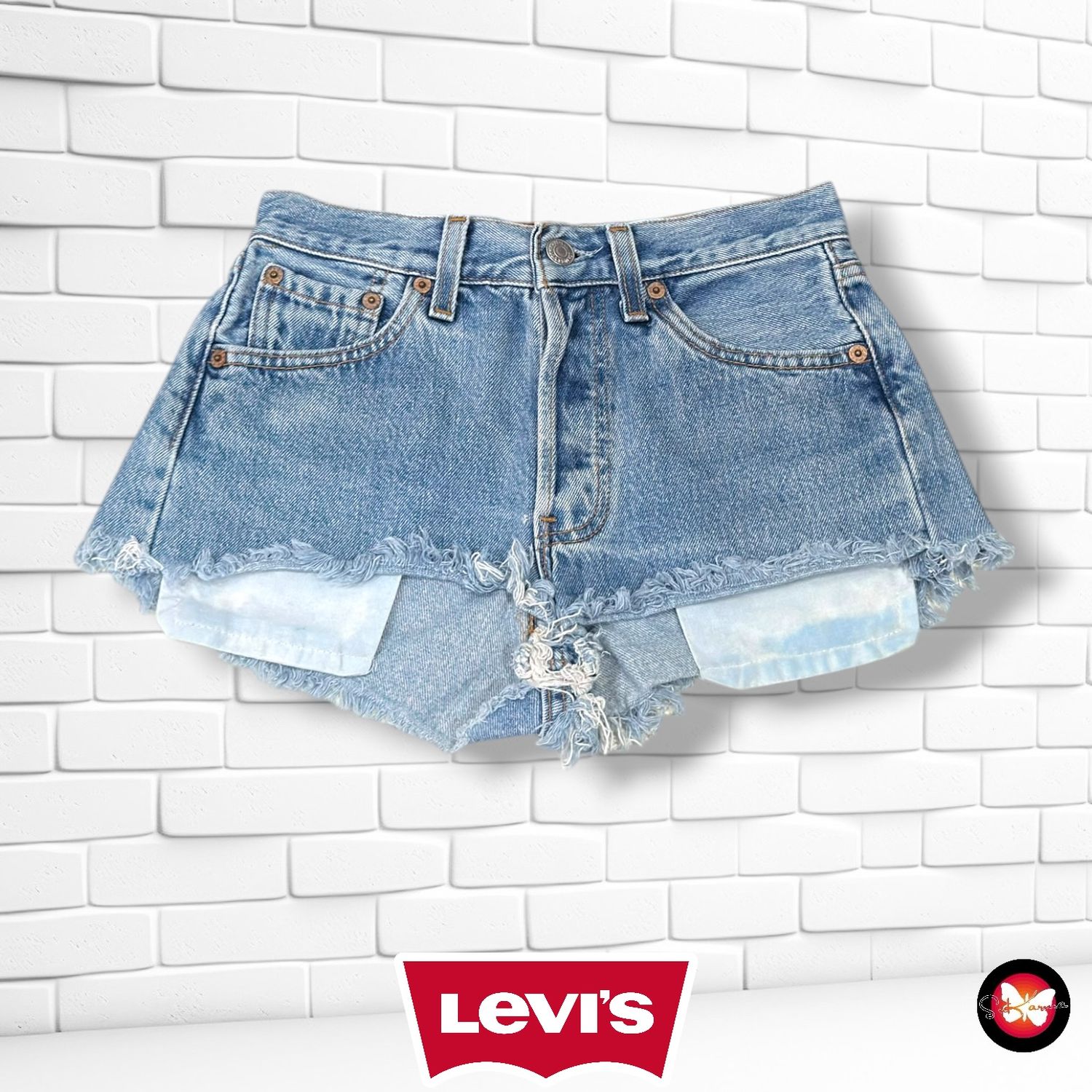 Short 501 STUDENT LEVI’S color Azul vaquero Talla S (W26) (pequeño)