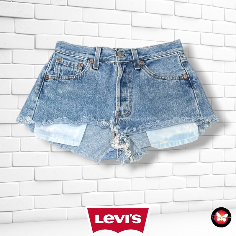 Short 501 STUDENT LEVI’S color Azul vaquero Talla S (W26) (pequeño)