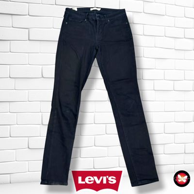 Pantalón 711 SKINNY LEVI’S color Negro Talla M (W28)