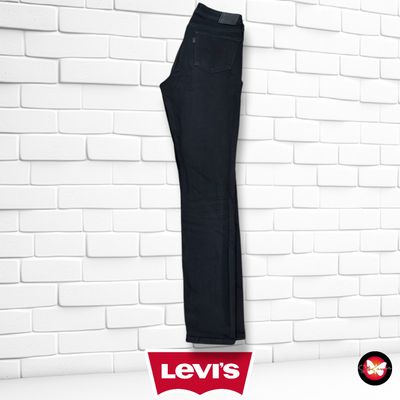 Pantalón 711 SKINNY LEVI’S color Negro Talla M (W28)