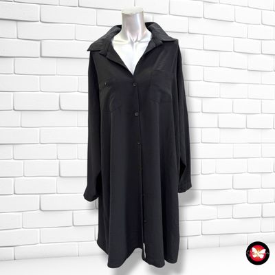 Vestido camisero color Negro Talla 52