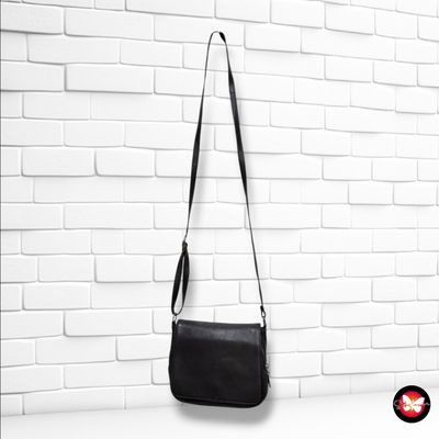 Bolso bandolera de piel color Negro Talla MINI