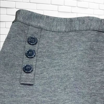 Falda GINA BENOTTI color Gris Talla 46