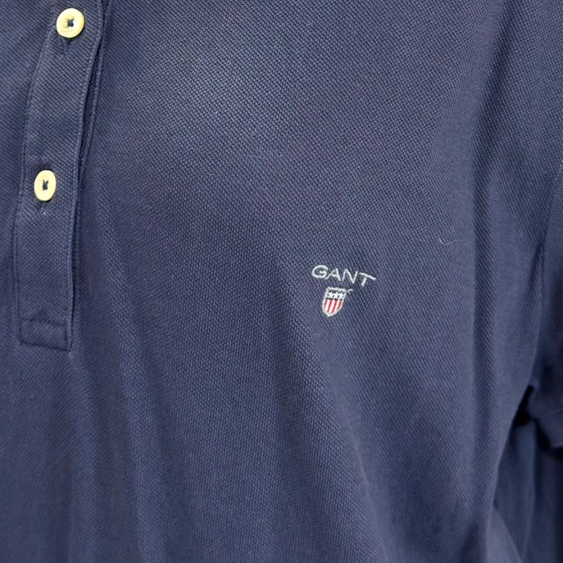 **HOY** Polo de manga larga GANT color Azul marino Talla XL