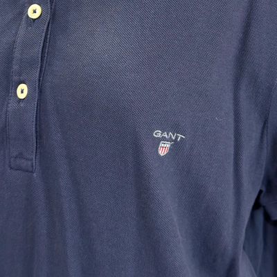 **HOY** Polo de manga larga GANT color Azul marino Talla XL