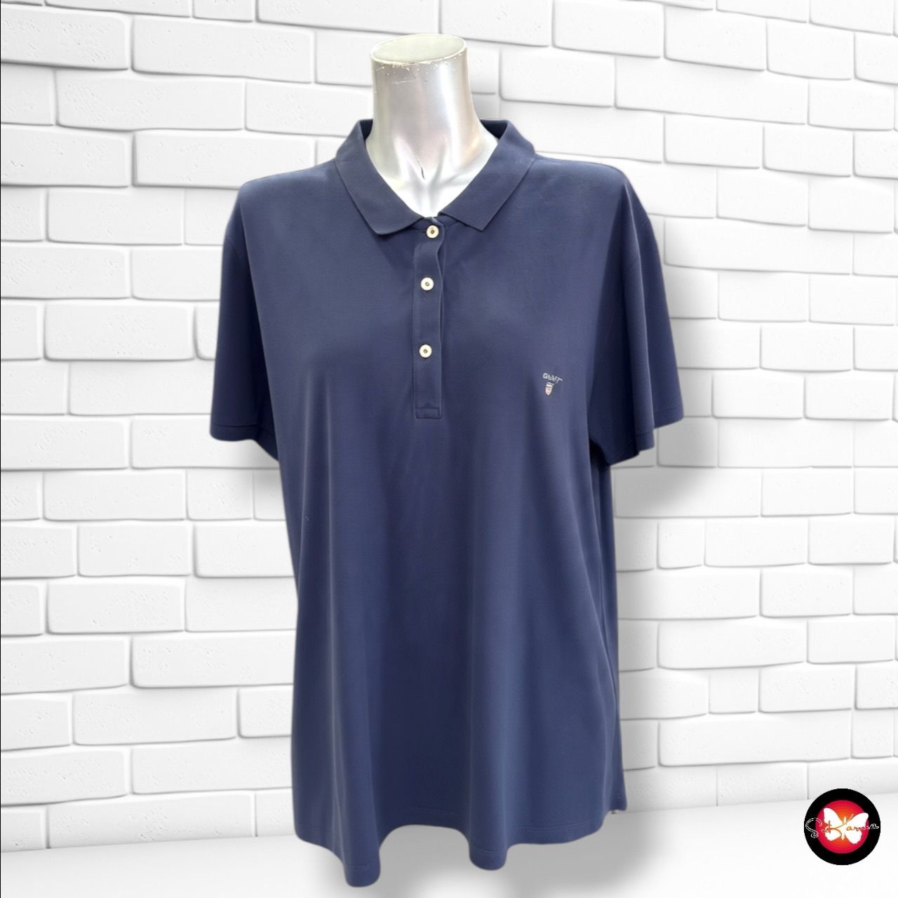 **HOY** Polo de manga larga GANT color Azul marino Talla XL