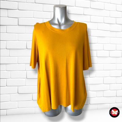 Jersey básico con doble camisa COS Talla M Color Mostaza