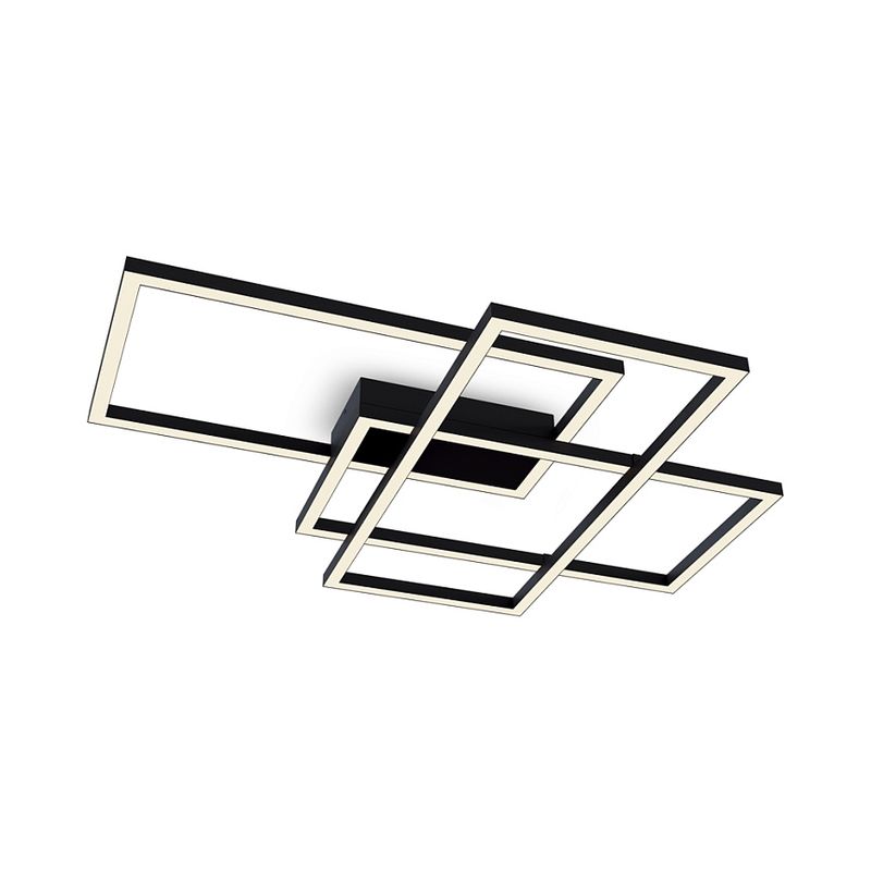 LINE Deckenleuchte, 80W LED, 3000K, 4100lm, Schwarz