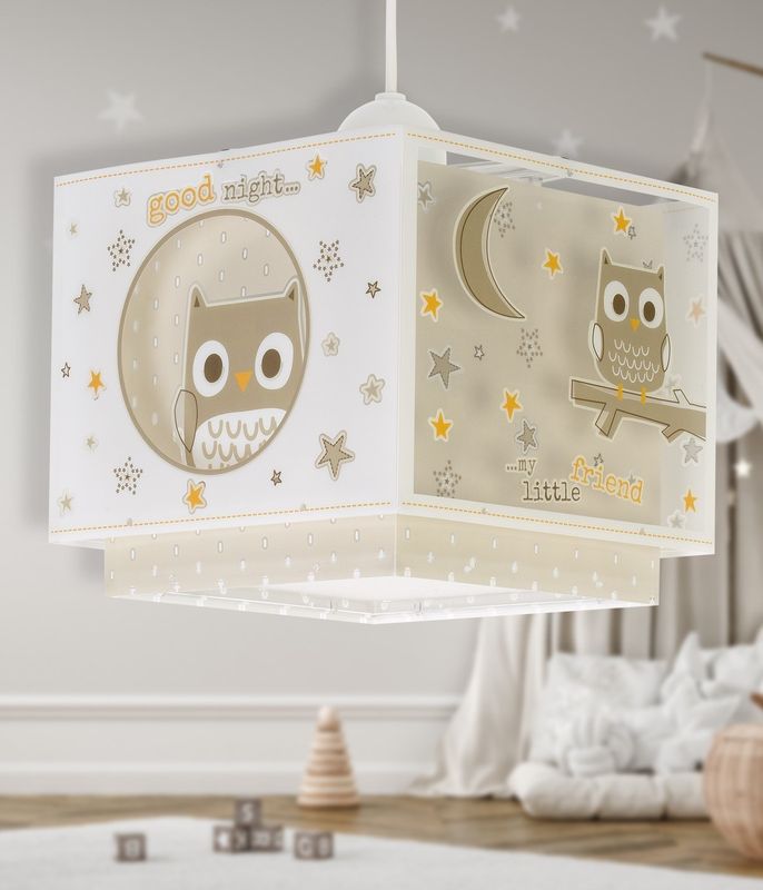 GOOD NIGHT Eule Pendelleuchte Kinder