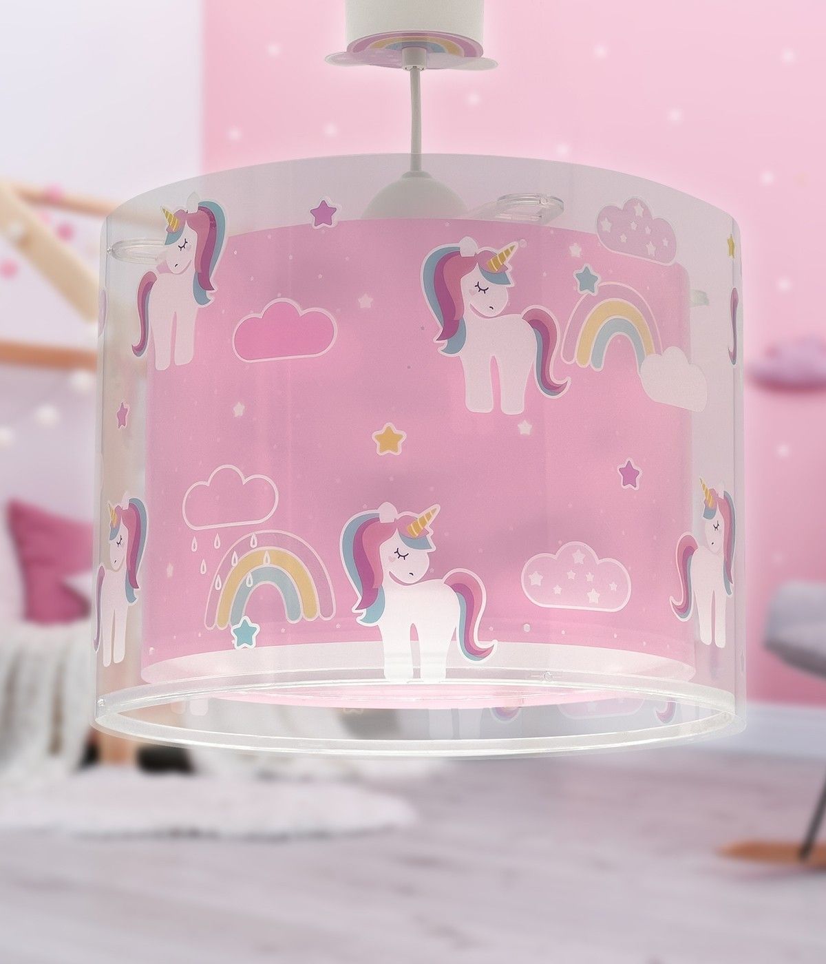 UNICORNS Einhorn Pendelleuchte Kinder