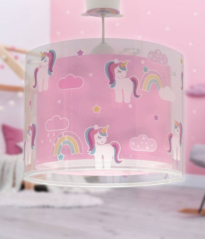 UNICORNS Einhorn Pendelleuchte Kinder