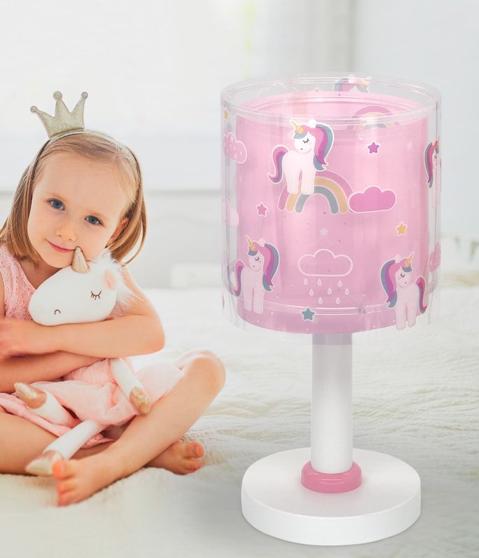 UNICORNS Einhorn Tischleuchte Kinder
