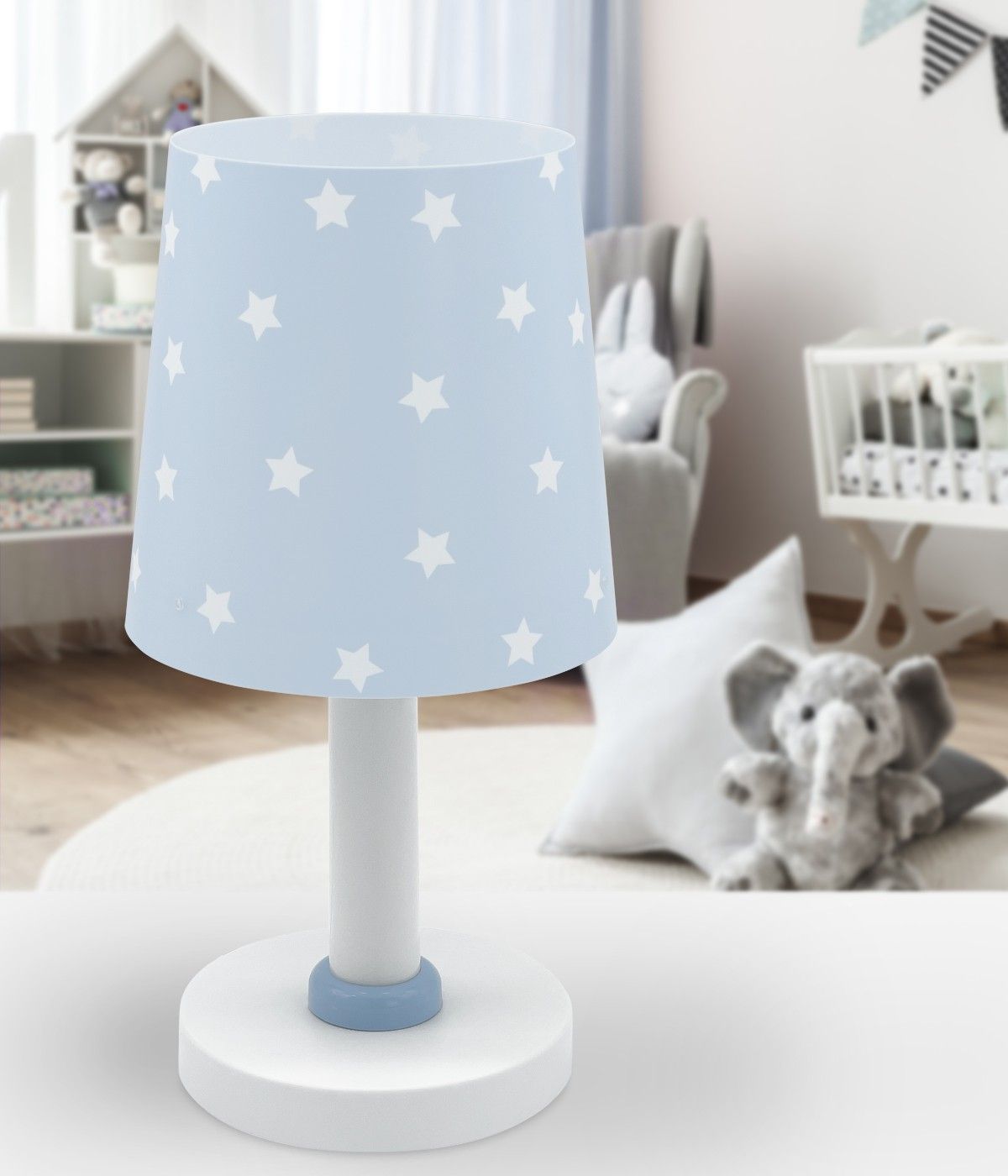 STAR LIGHT Stern Blau Tischleuchte Kinder