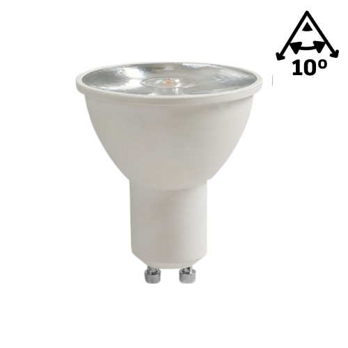 LED-Lampe GU10 7,5W, 2700K Warmweiß, 600lm 10°, DIMMBAR
