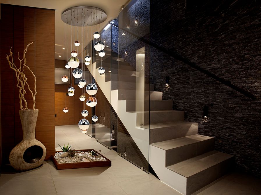 SPHERE Pendelleuchte 27 LED, Chrome, DIMMBAR