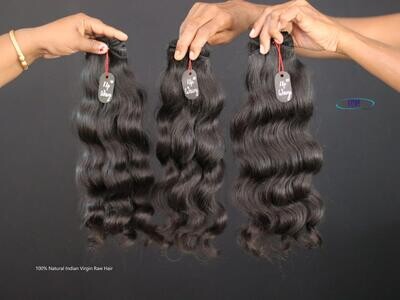 Wavy Weft Bundles