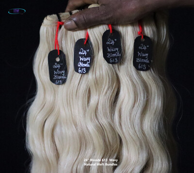 Blonde 613 Weft Bundle