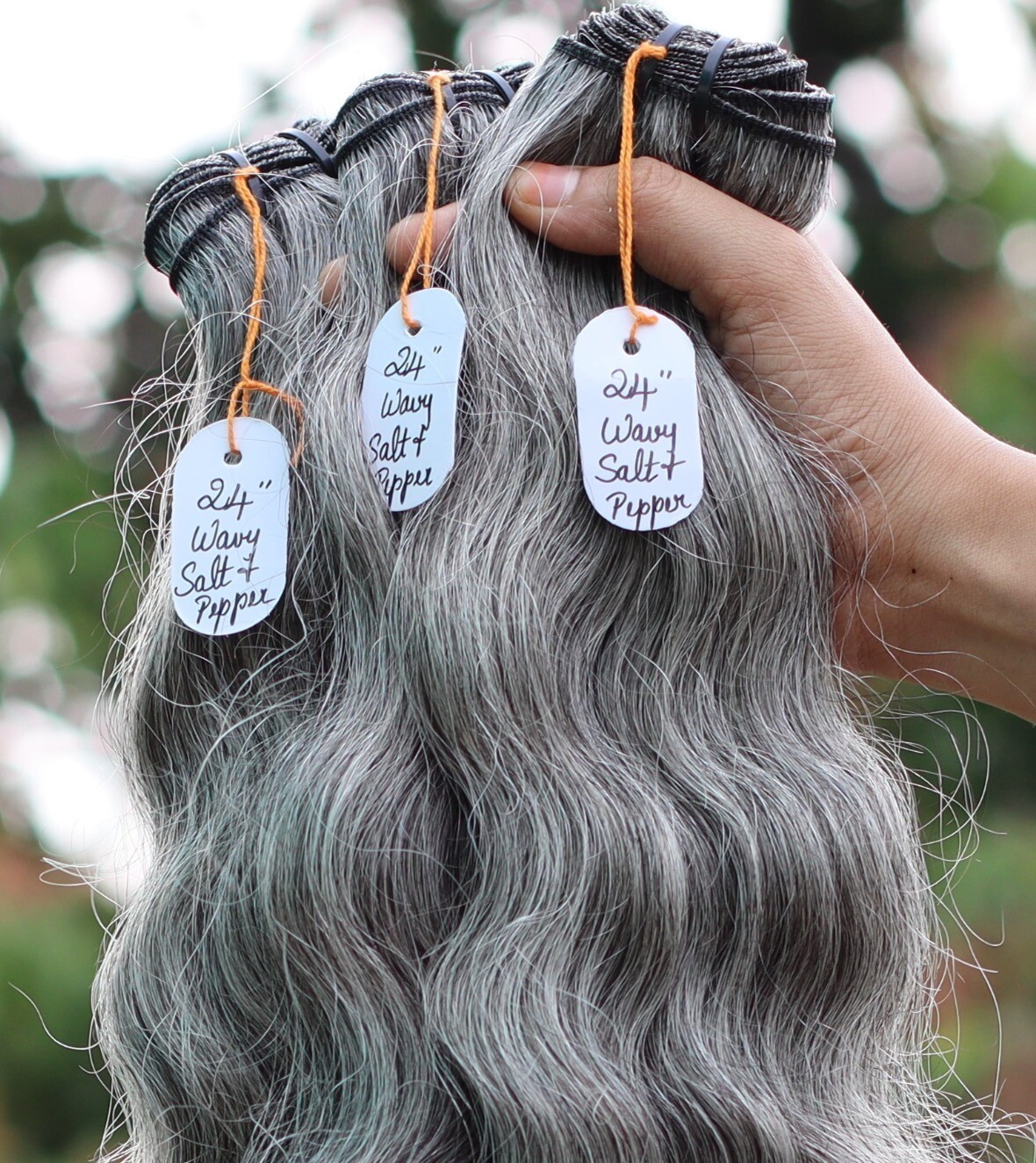 Salt &amp; Pepper Wavy