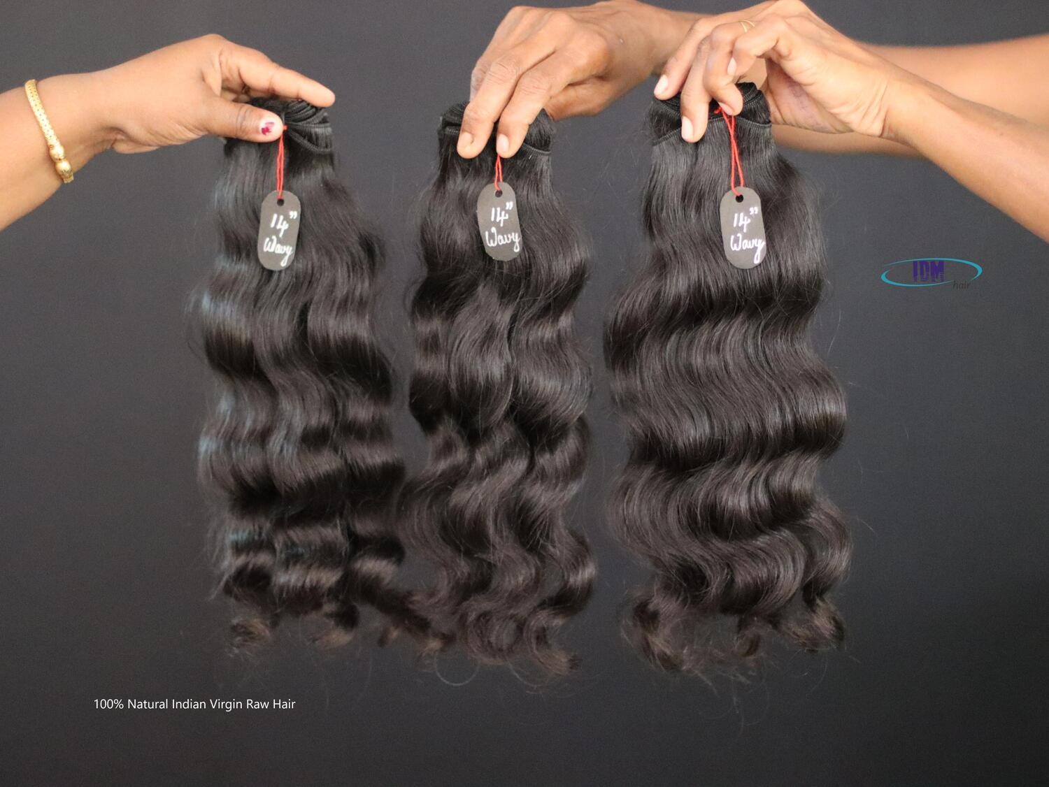 Wavy Weft Bundles