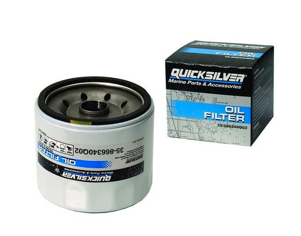 Oil Filter MerCruiser On Block