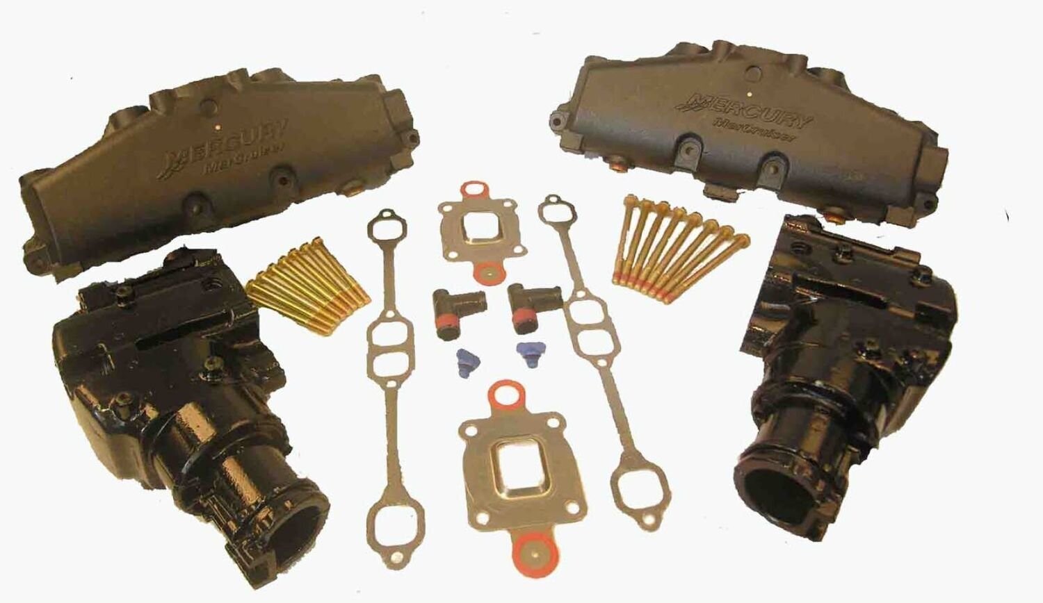 Complete Exhaust Manifold &amp; Elbow Kit (0W309999 and below) V8