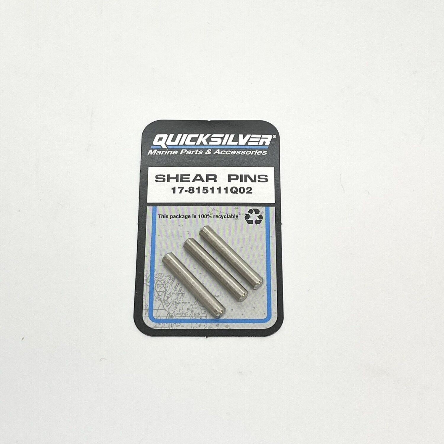 Mercury 2 HP to 6.0 HP Shear Pin Kit (pack of 3)