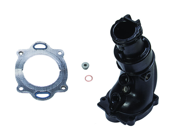 0&quot; No Rise Exhaust Elbow MerCruiser Starboard