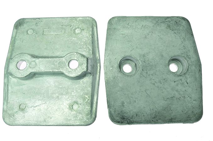Anode for V6 V8 Verado Anti Cavitation Plate