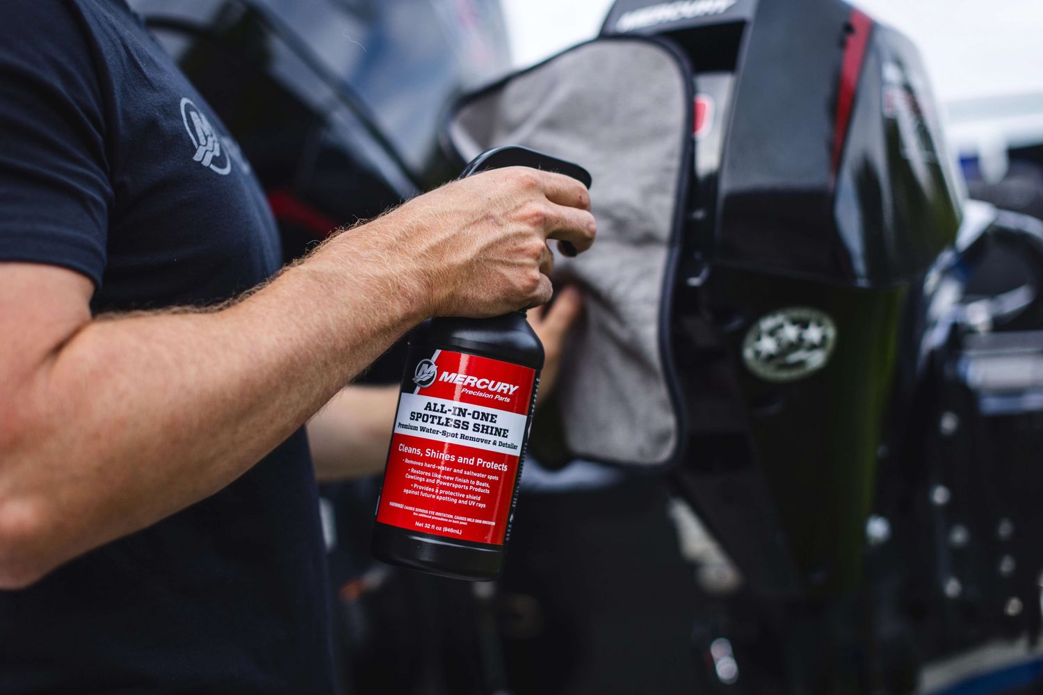 Mercury All-in-one Spotless Shine &amp; Cowl Cleaner