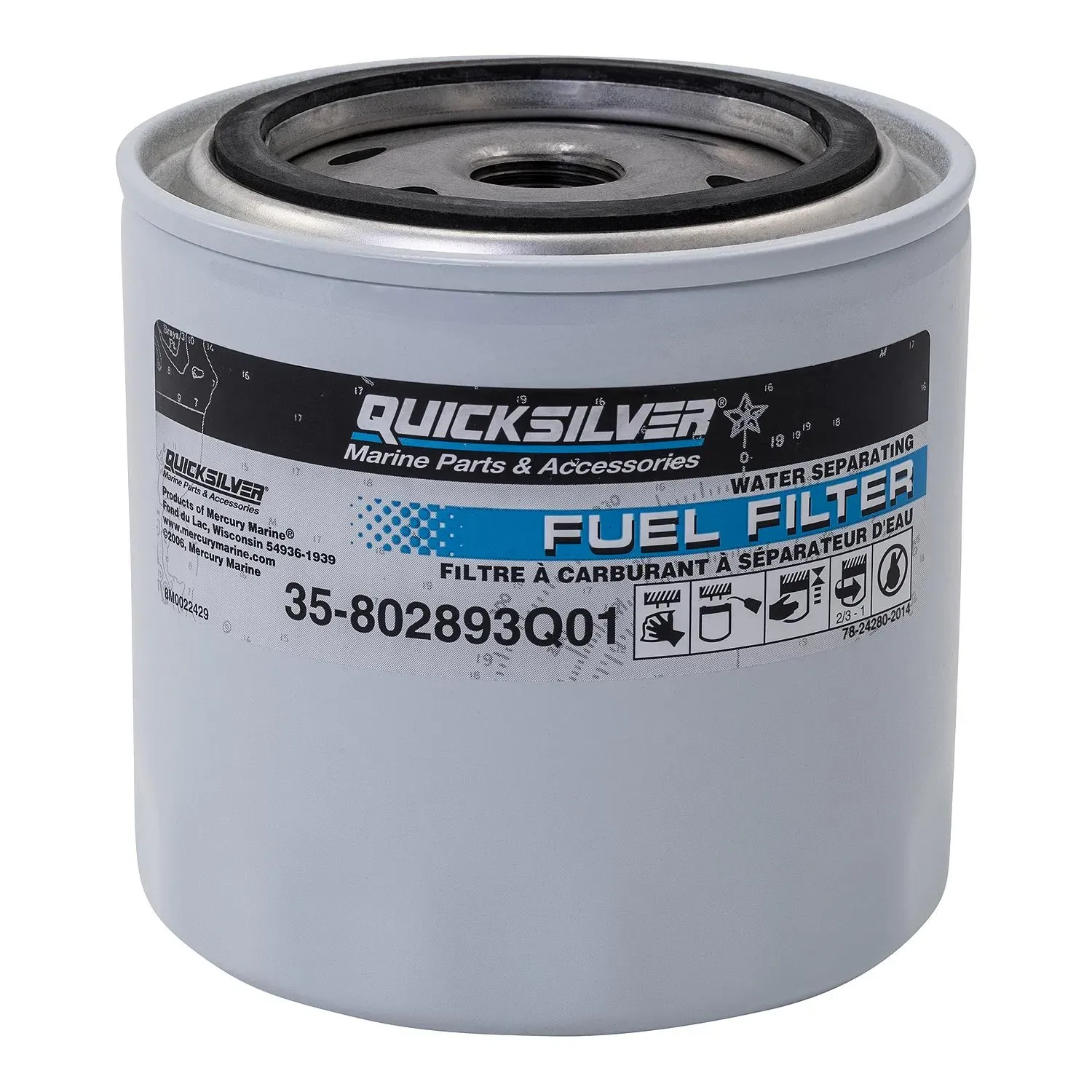 Fuel Filter Primary Water Seperator (802893Q01)