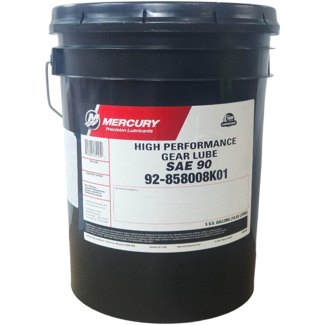 Mercury High Performance Gear Lube 18.9L
