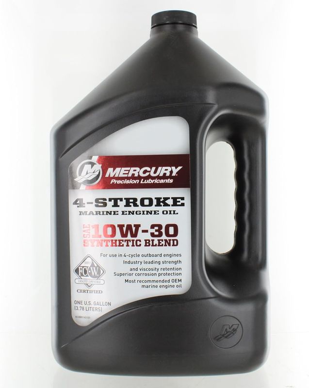 Mercury Synthetic blend 10W-30 oil 3.78 L
