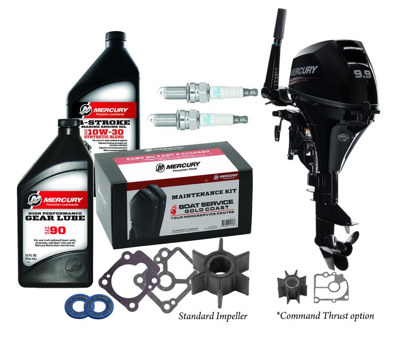 Mercury 8 &amp; 9.9 HP 4 Stroke Service Kit (Carbureted)