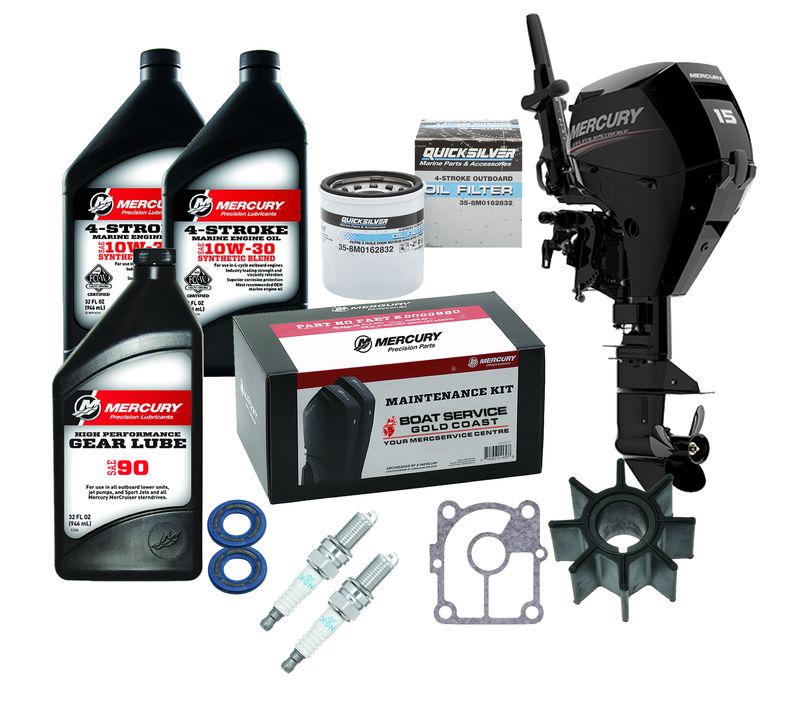 Mercury 9.9, 15 &amp; 20 HP EFI 4 Stroke (0R833820 &amp; up) Service Kit