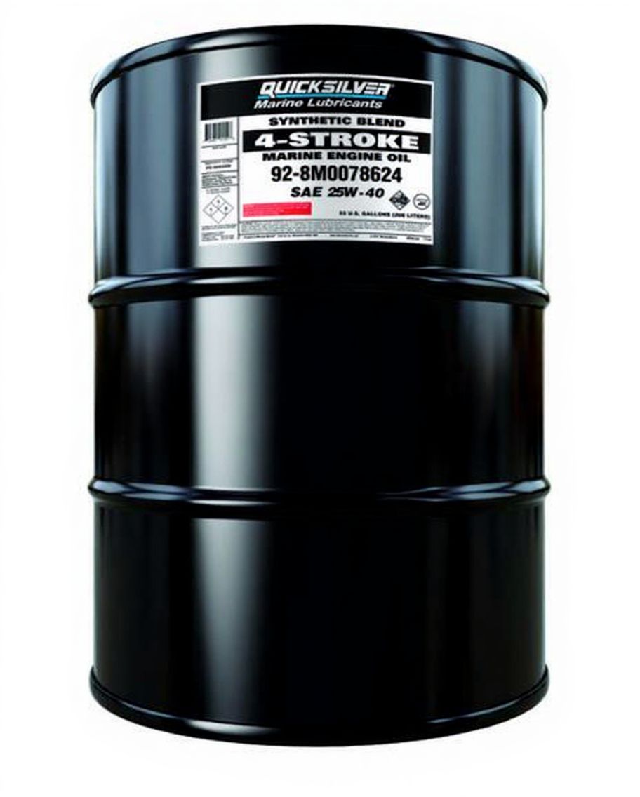 Mercury Synthetic blend 25W-40 oil 208 L