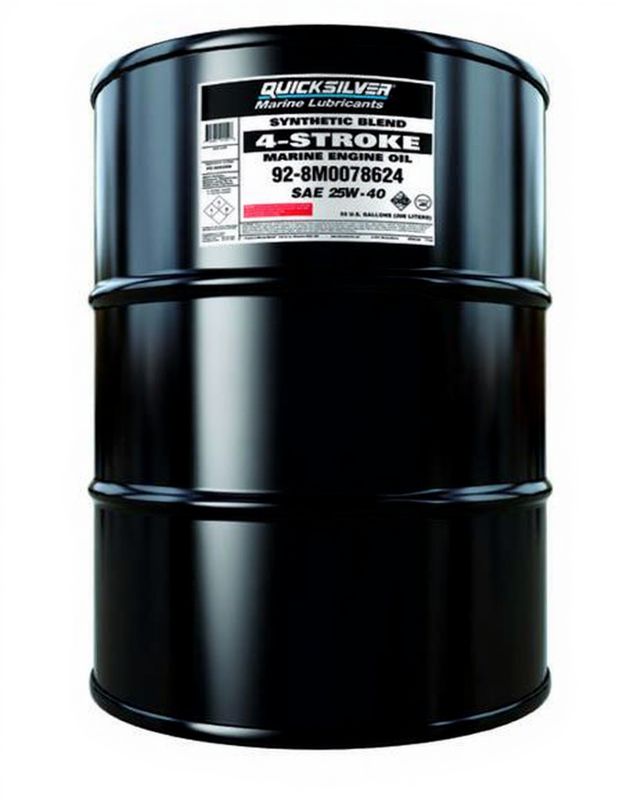 Mercury Synthetic blend 25W-40 oil 208 L