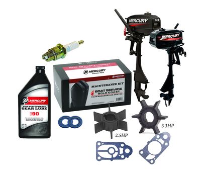 Mercury 2.5HP &amp; 3.3HP 2 Stroke Service Kit