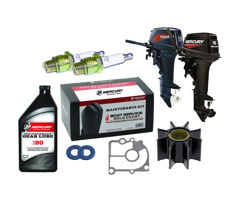 Mercury 15HP 2 Stroke Service Kit (Japanese)
