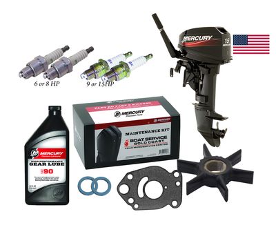Mercury 6, 8, 9, 15HP 2 Stroke Service Kit (USA)