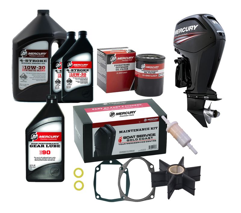 Mercury 75, 80, 90, 100, 115 HP 2.1L EFI 4 Stroke Service Kit