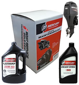 Mercury 75, 80, 90, 100, 115 HP 1.7L EFI 4 Stroke Service Kit