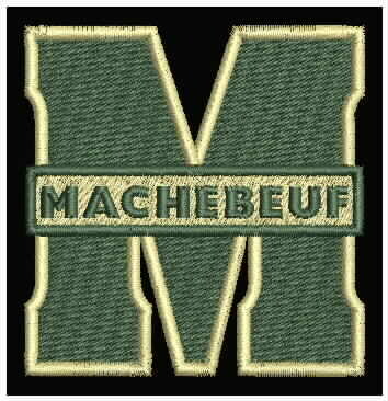 Bishop Machebeuf High School logo Embroidery