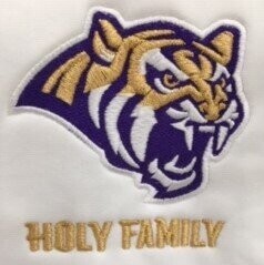 Holy Family Tiger embroidery