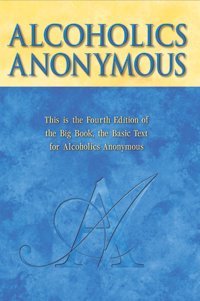 Alcoholics Anonymous 4th Edition (hard cover) Jacketless
