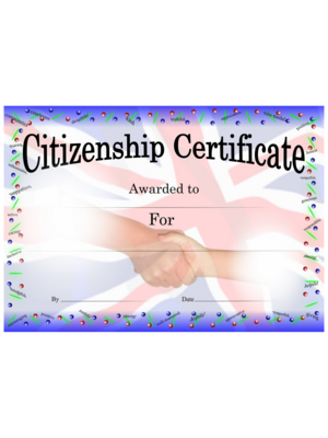 Citizenship Cerificate