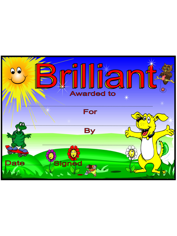 Brilliant Certificate