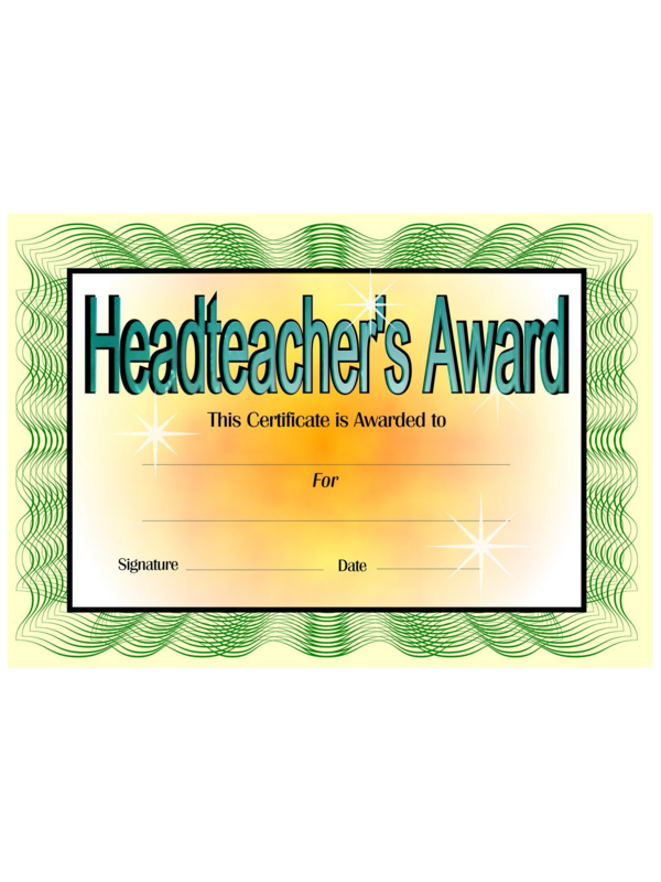 Headteacher Certificate