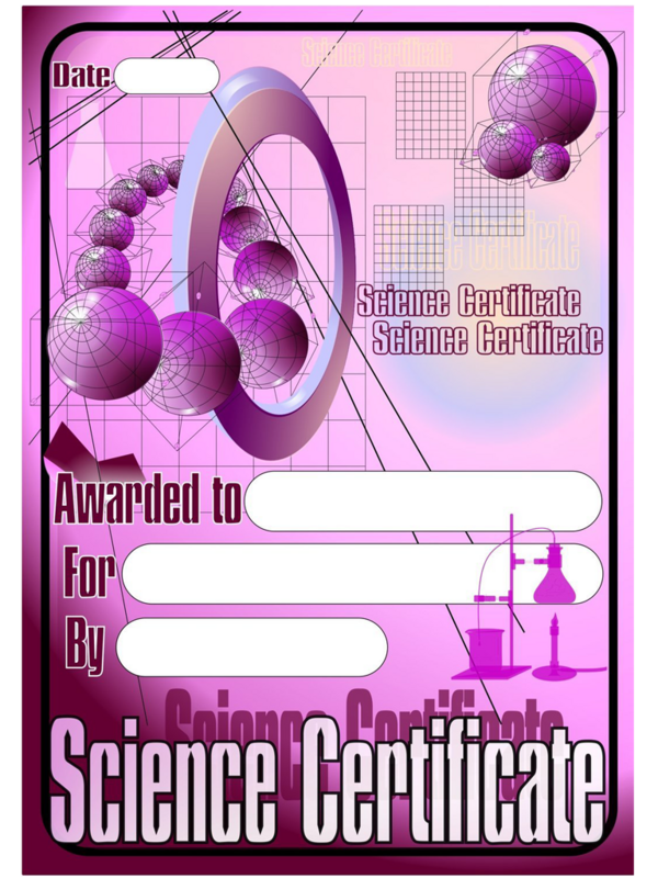 Science Certificate
